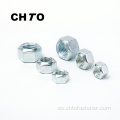 ISO10513 Grado 8 Zinc chapado en zinc Metal Hexagon Tuercas